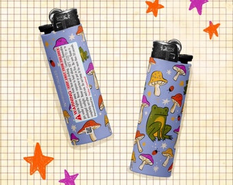Frog Friends Mushroom Lighter