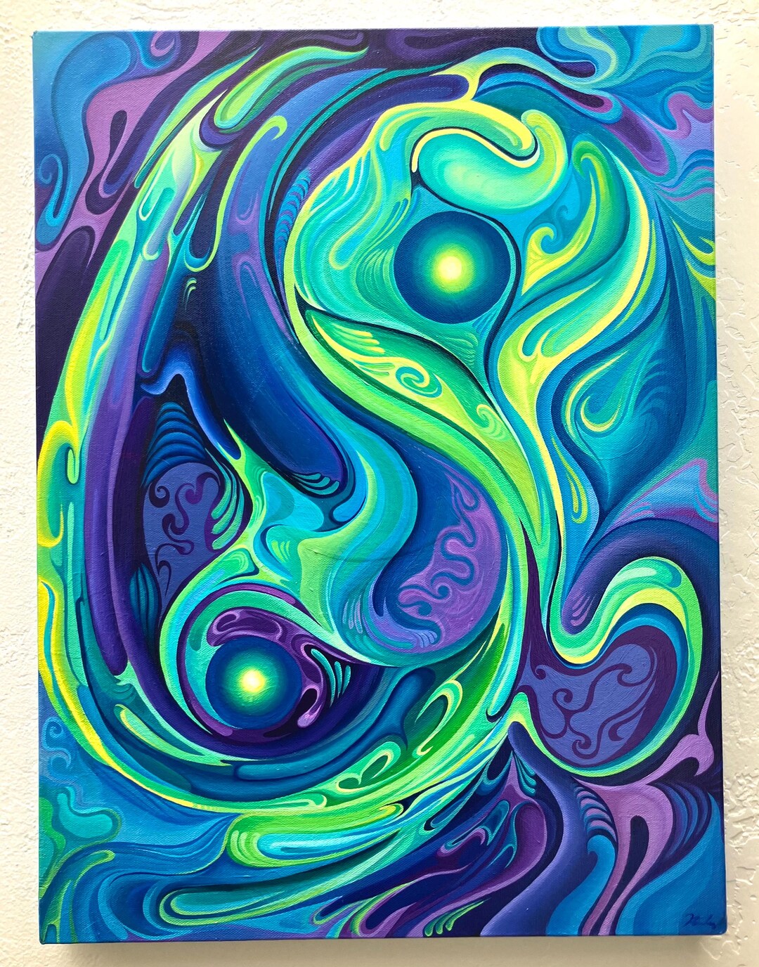 Wellspring PRINT Multiple Sizes Available Acrylic on Canvas Premium