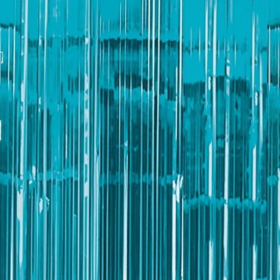 2-3 Meter Foil Fringe Tinsel Curtain - Shimmer Doorway Decor For Weddings & Parties