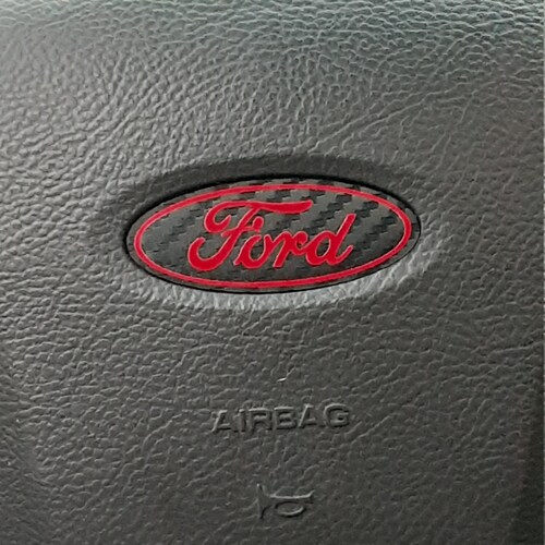 2PC Custom Ford Steering Wheel Emblem Decal Ford Sticker Etsy