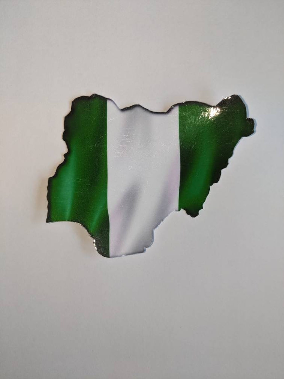 Nigerian Flag Sticker 2 Pack Etsy