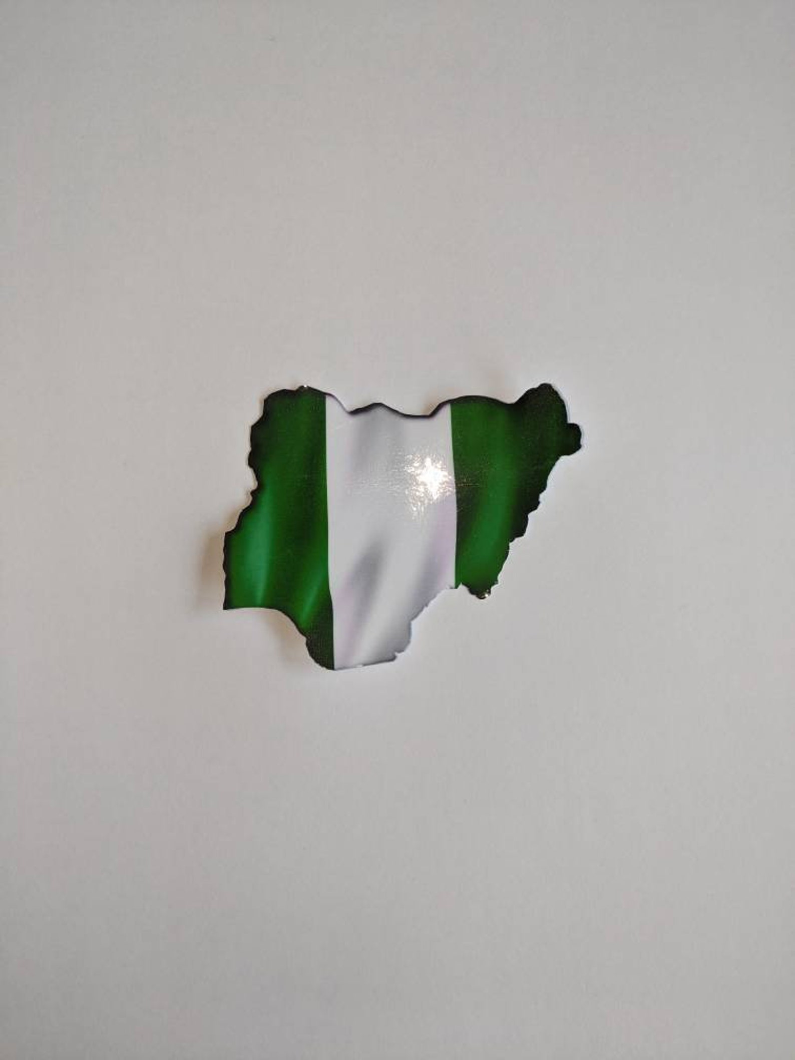 Nigerian Flag Sticker 2 Pack Etsy