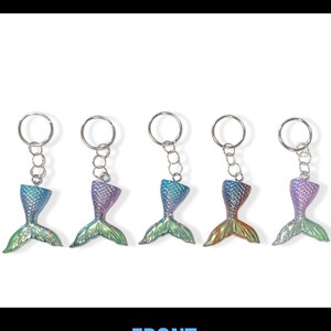 FREE SHIPPING! Mermaid Tail Keychains!