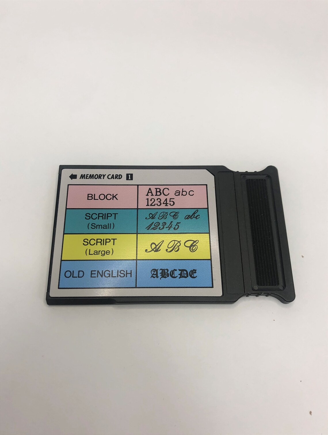 Memory Card Embroidery/ Janome Sewing Machine 8000/ Block Etsy