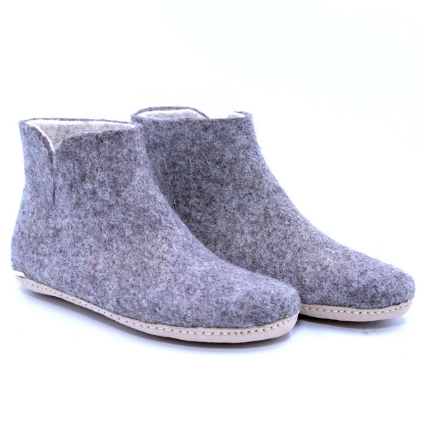 Felted Wool Boots Etsy