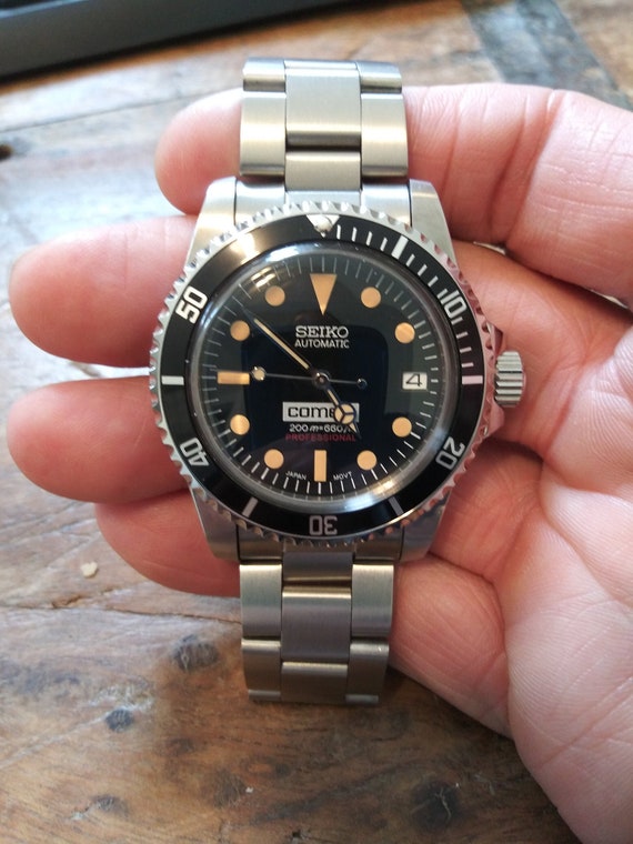 Custom Seiko NH35 Sub Mod Automatic Men's Watch Vintage - Etsy UK