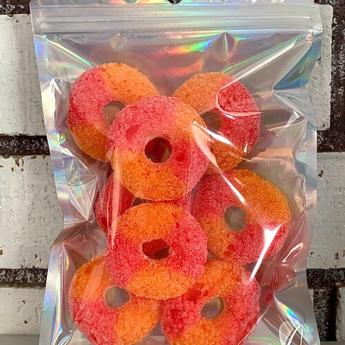 Freeze Dried Peach Rings Etsy