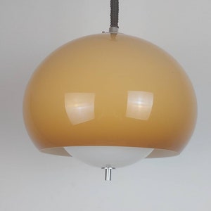 Iconic rare Meblo Guzzini Space Age Ceiling Light 'Burgos' / Vintage Pendant Light / Retro Lamp / Italian Design / Mid Century / 70s zdjęcie 2