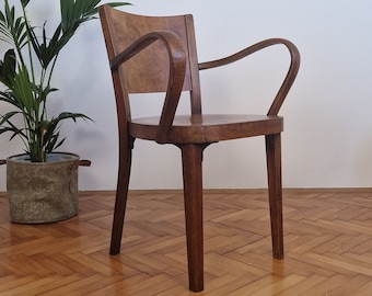 Mid-century dining chair from Yugoslavia 1960 Stol Kamnik Wood Rustic Farmhouse Chair Vintage chair