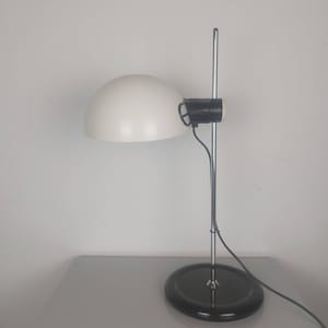 Harvey Guzzini Libellula Desk Lamp by Emilio Fabio Simion  / Mid Century Modern Table Lamp / Vintage Bedside Lamp / Nightlight / Italy / 70s