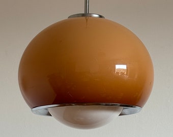 Lampada a sospensione Meblo Guzzini / Lampada da soffitto / Metà del secolo / Lampada vintage / Italia/ Anni '70 / 1970