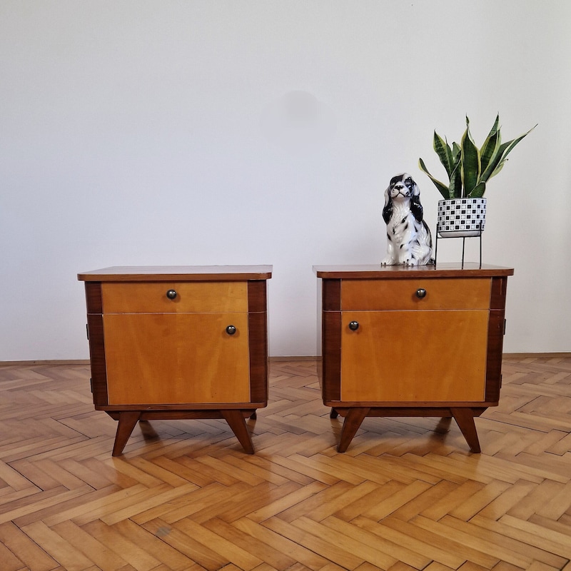 Mcm End Table Drawer - Etsy