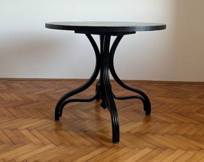 Vintage Thonet Style Table / Cafe Table / Retro Dining Table / Mid ...