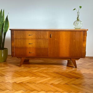 Vintage Sideboard / Cabinet / Living Room Closet / Drawers Sideboard / Credenza / Chest of Drawers / Vintage Furniture / &#39;60s / 1960