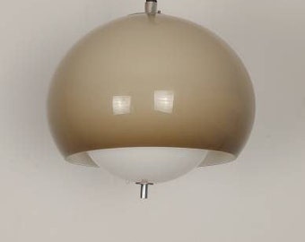 Rare plafonnier Meblo Guzzini Space Age « Burgos » / Suspension vintage / Lampe rétro / Design italien / Milieu du siècle / Années 70