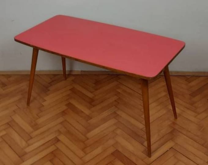 Vintage Formica Coffee Table / Vintage Side Table / Mid Century Formica
