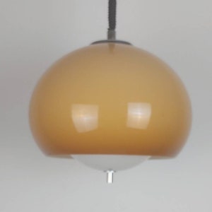 Iconic rare Meblo Guzzini Space Age Ceiling Light 'Burgos' / Vintage Pendant Light / Retro Lamp / Italian Design / Mid Century / 70s zdjęcie 3