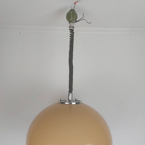 Iconic rare Meblo Guzzini Space Age Ceiling Light 'Burgos' / Vintage Pendant Light / Retro Lamp / Italian Design / Mid Century / 70s zdjęcie 7