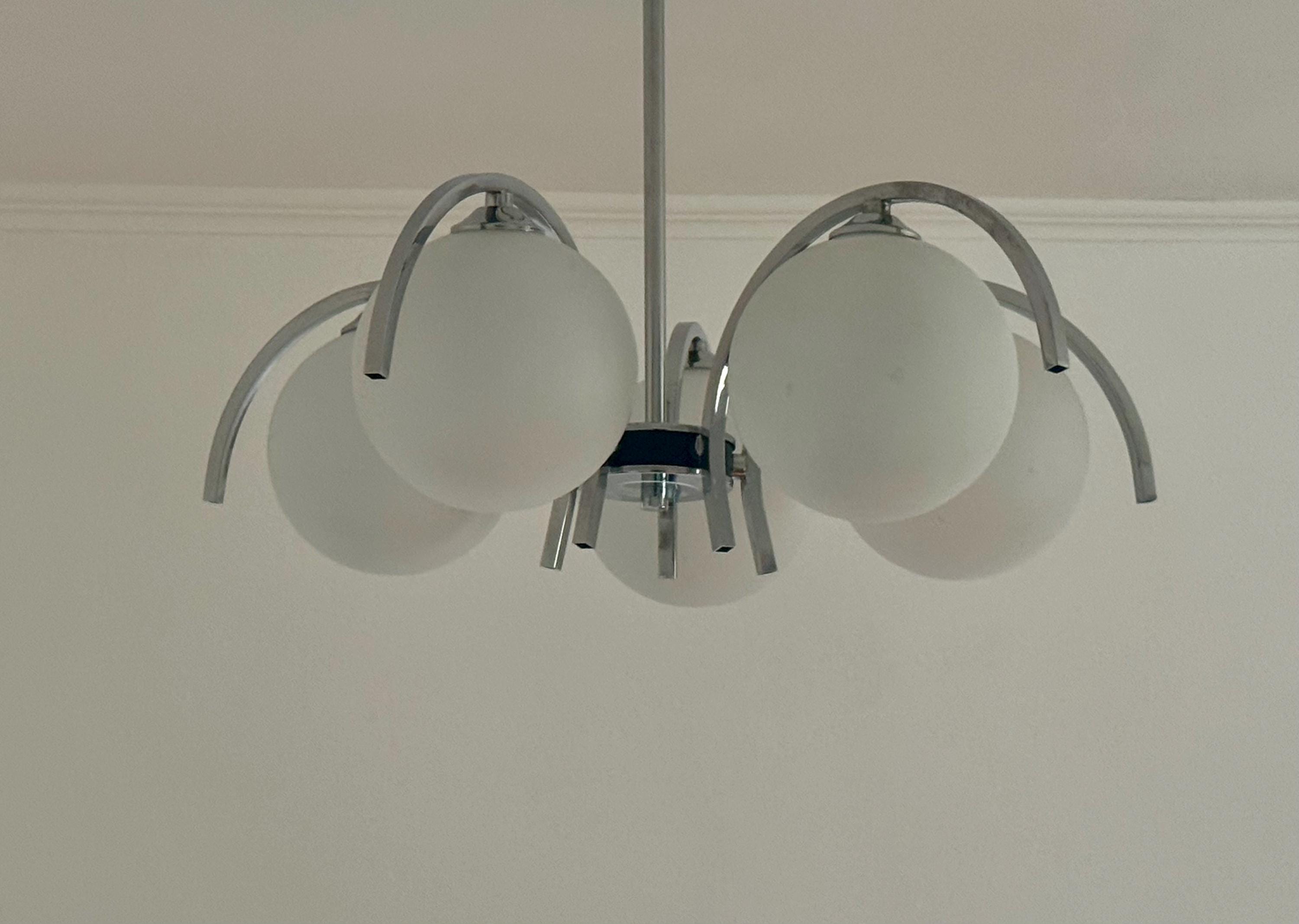 Space Age Pendant Light - Etsy