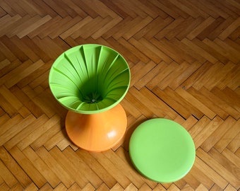 Vintage Stool / Space Age Stool / Porcini Stool / Meblo