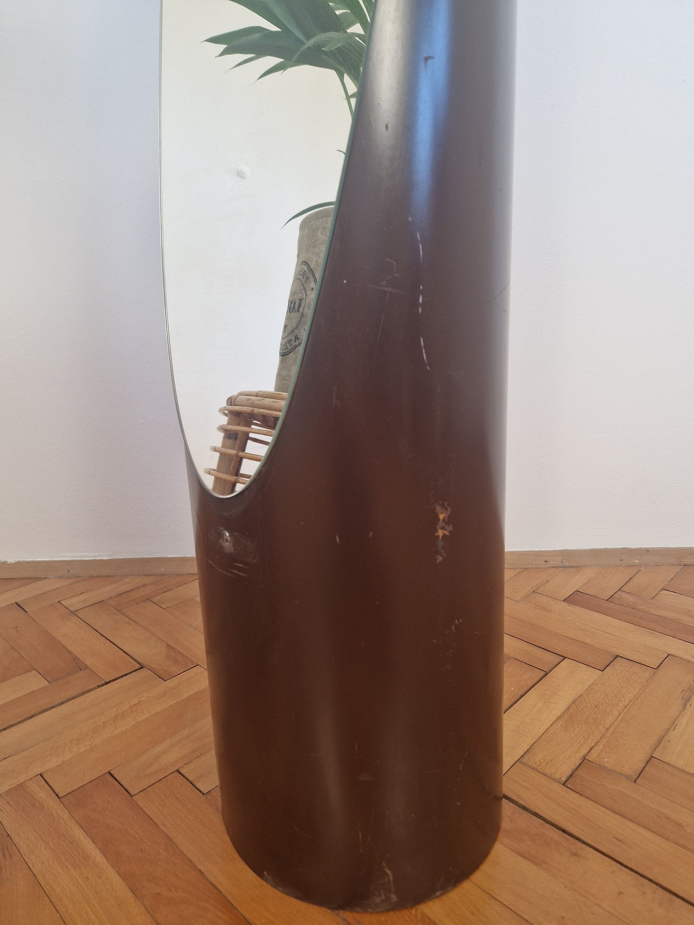 Mid Century Modern Floor Mirror Mirror / Unghia by Rodolfo Bonetto