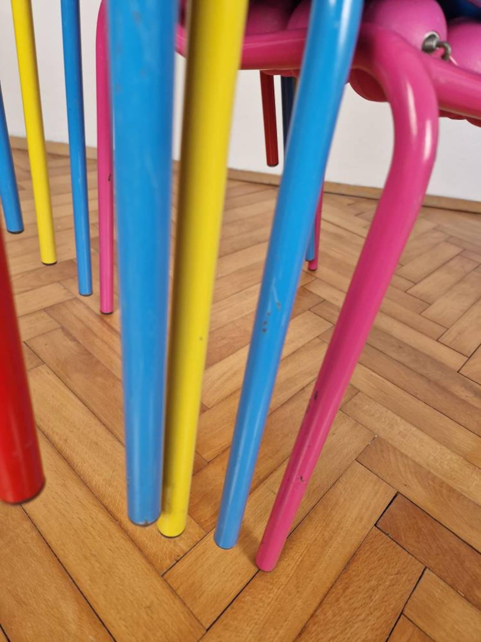 1 of 5 Vintage Children's Chairs / Antique Pop Art Chairs Etsy