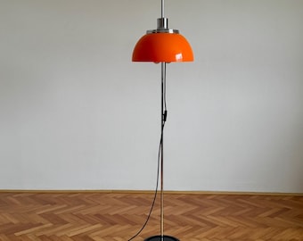 Space Age Glass Orb Floor Lamp - Etsy