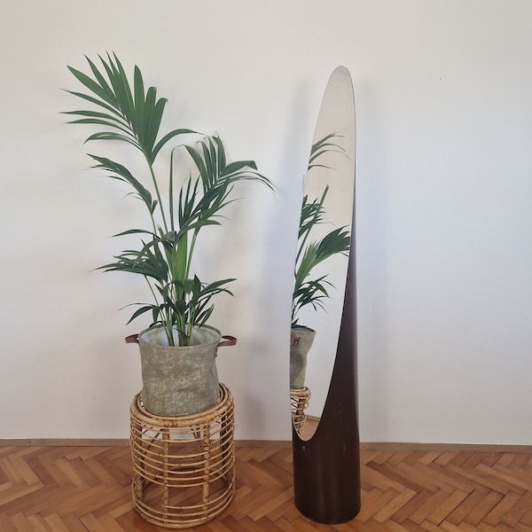 Mid Century Modern Floor Mirror - Etsy