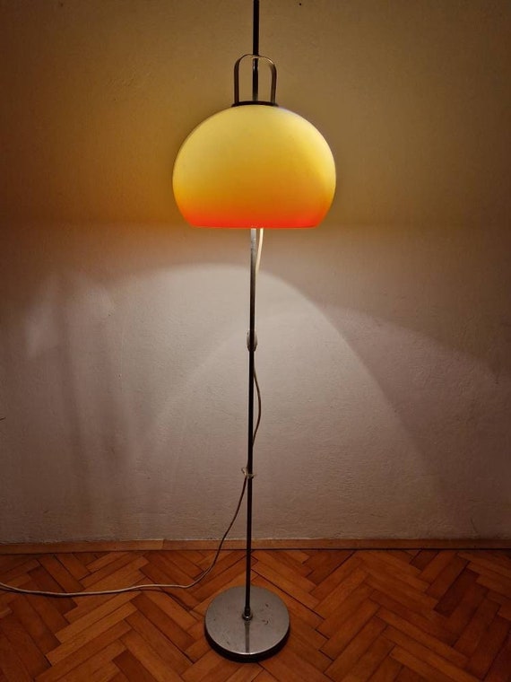 Meblo Guzzini Floor Lamp Lucerna Mid Century Modern Lamp