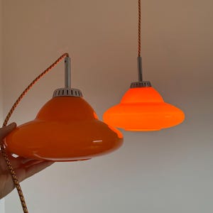 ビンテージ照明70’sレトロポップ スペースエイジ昭和レトロランプシェード硝子 ビンテージ照明70'sレトロポップ スペースエイジ昭和レトロランプ