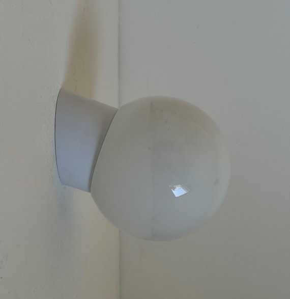 1 of 20 Vintage Sconces / Retro Wall Lamps / Bauhaus Lights / Mid Century Modern Flush Mount Lamps / Industrial Lamps / Yugoslavia / 1970s