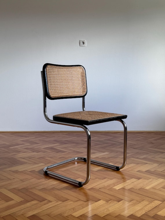 Vintage Cesca Chair / Marcel Breuer B32 Cantilaver Chair / Mid