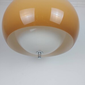 Iconic rare Meblo Guzzini Space Age Ceiling Light 'Burgos' / Vintage Pendant Light / Retro Lamp / Italian Design / Mid Century / 70s zdjęcie 5