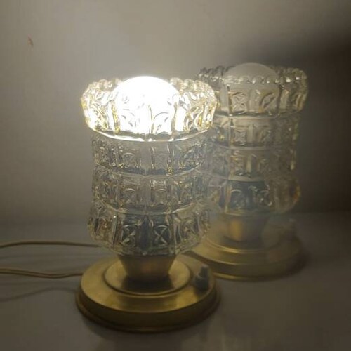 1 of 2Vintage table lamp / table lamps / bedroom lamp / / orders night lamp / lighting / table lamp / night lamp / Yugoslavia / 70.