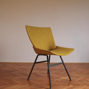 Originaler Schalensessel entworfen von Niko Kralj für Chair Kamnik / Retro Green Accent Chair / Mid-Century Lounge / Vintage Stuhl / 1970er Jahre