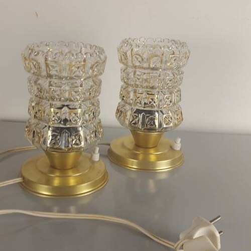 1 of 2Vintage table lamp / table lamps / bedroom lamp / / orders night lamp / lighting / table lamp / night lamp / Yugoslavia / 70.