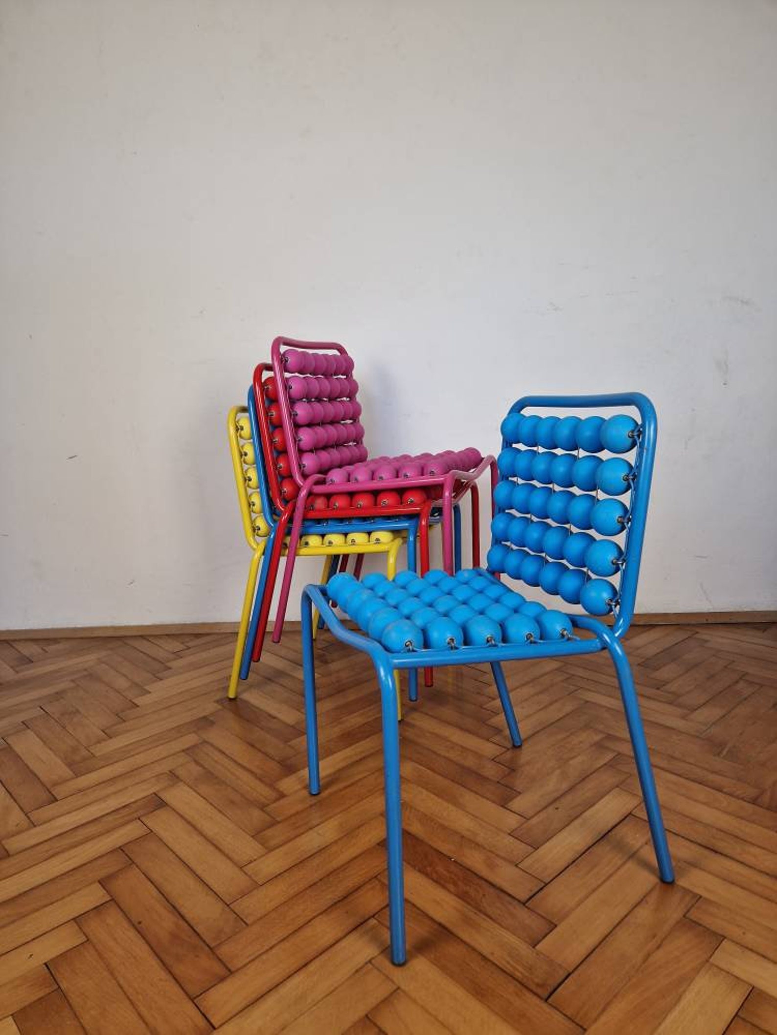 1 of 5 Vintage Children's Chairs / Antique Pop Art Chairs Etsy