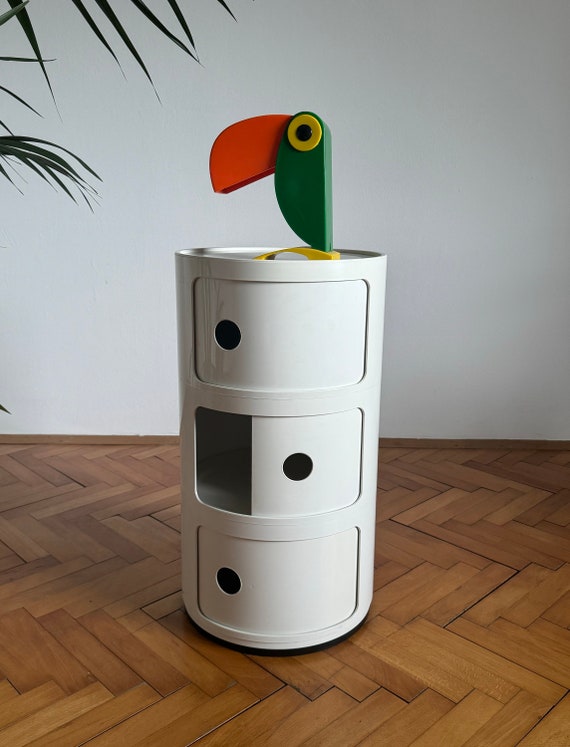 Vintage Kartell Cabinet 4979 by Anna Castelli / Trolley