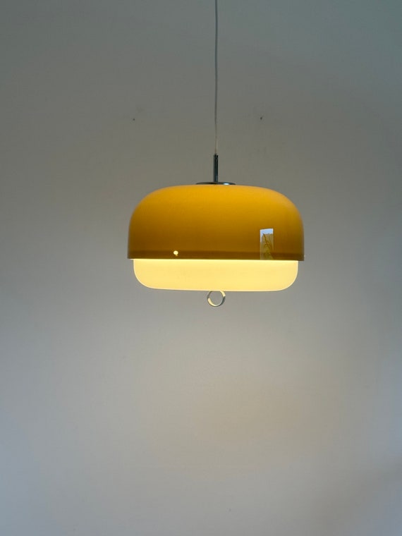 Meblo Guzzini Medusa Mushroom Ceiling Light / Luigi Massoni Meblo Guzzini Medusa Mushroom Ceiling Light / Luigi Massoni