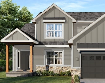 Exterior Rendering Add On to Custom Exterior Palette