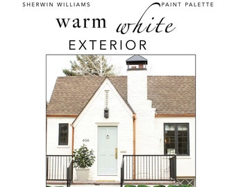 SHERWIN WILLIAMS Exterior Paint Creamy White With (Instant Download) - Etsy