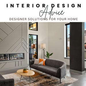 INNENDESIGN-BERATUNG: 1 Stunde kundenspezifische Designarbeiten, Designbericht und Lösungen für Ihr Zuhause