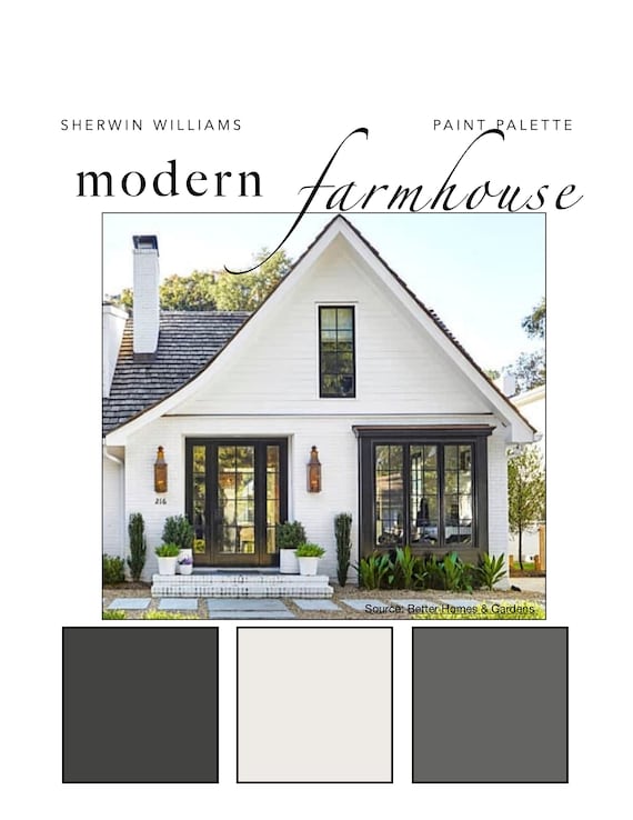 Exterior farmhouse colors deals
