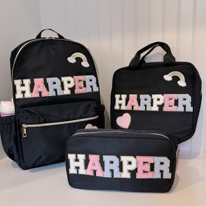 Sac à dos personnalisé Retour à l'école Sac à dos personnalisé Cartables cartables personnalisés Cadeaux personnalisés cadeaux pour enfants Cadeaux de Noël