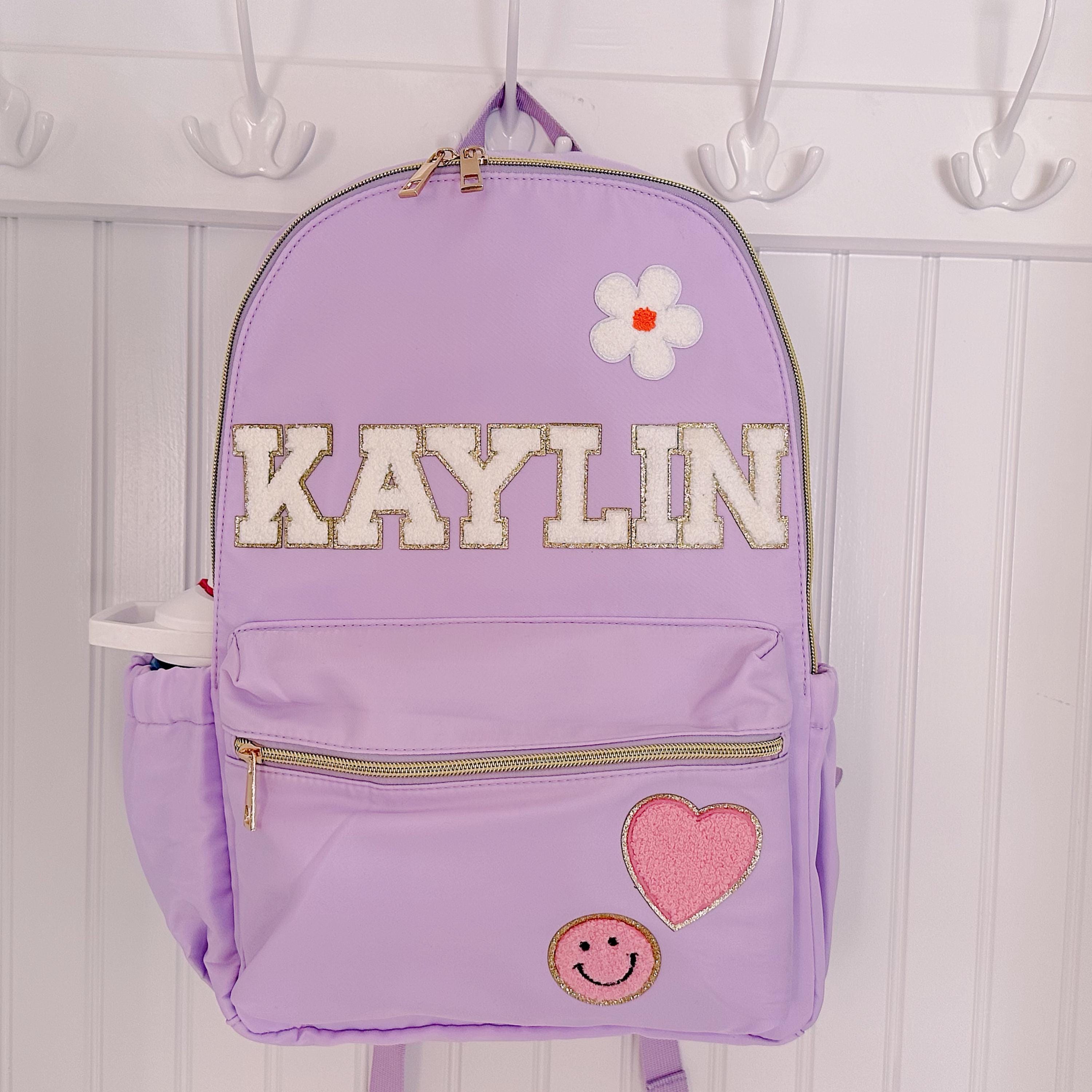 Personalized Kids Backpack: Custom Name Patch, School Bag - Etsy
