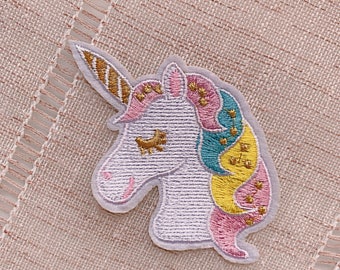 unicorn patch, unicorn iron on patch, embroidery unicorn, iron on patch custom, cute patch, patch for girls, pink unicorn, t shirt for girls