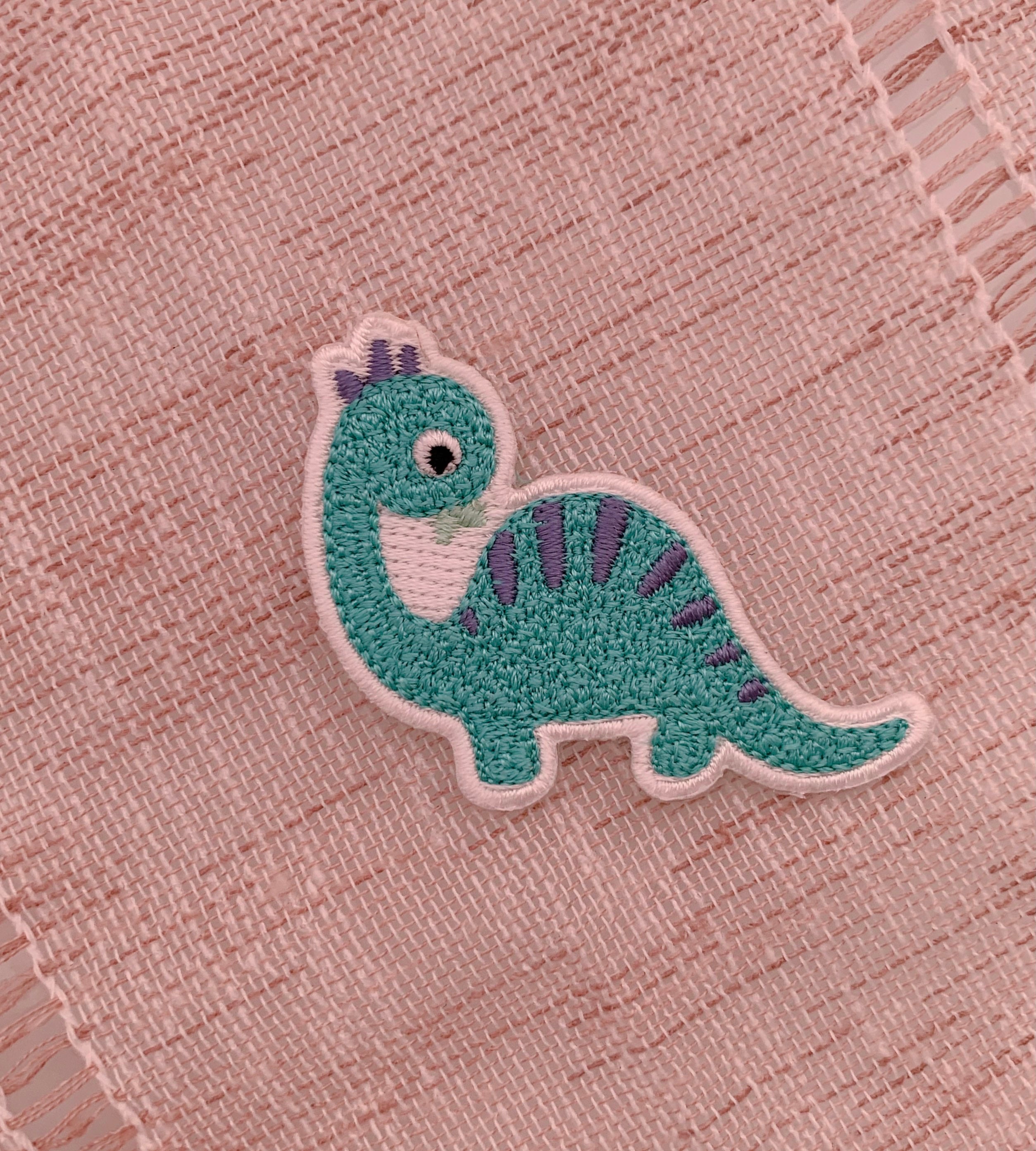 Dinosaur patch iron on patch cute patch iron on dinosaur Etsy