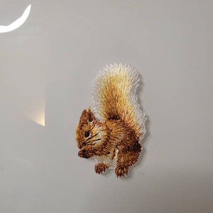 Squirrel patch,  iron on patch, Australia animal patch, cute patches, animal patch, patch for clothing, patch for jacket