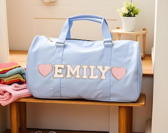 Personalized Sports Duffle Backpack, Dance Travel Bag, Kids Gift