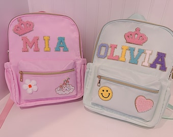 Toddler size Personalized backpack| Back to school | custom backpack | bookbags | personalized school bags| birthday gift | gifts for kids